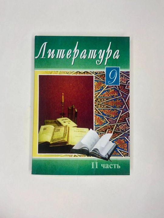 Литература, 9 класс, Часть 2, цветная  формат А5 - 