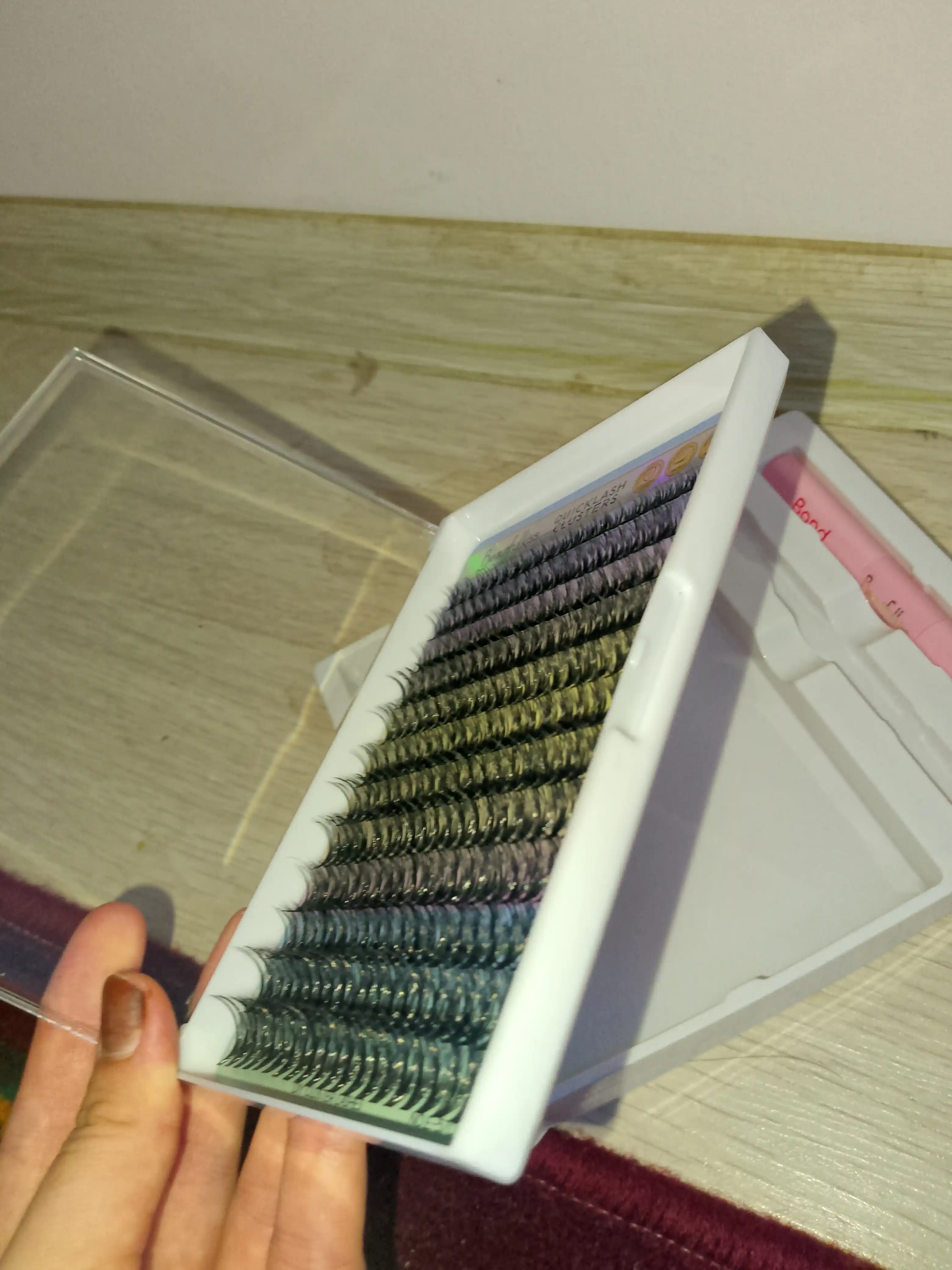 Профессиональный набор пучковых ресниц "Beautifullkiss Lash Kit"