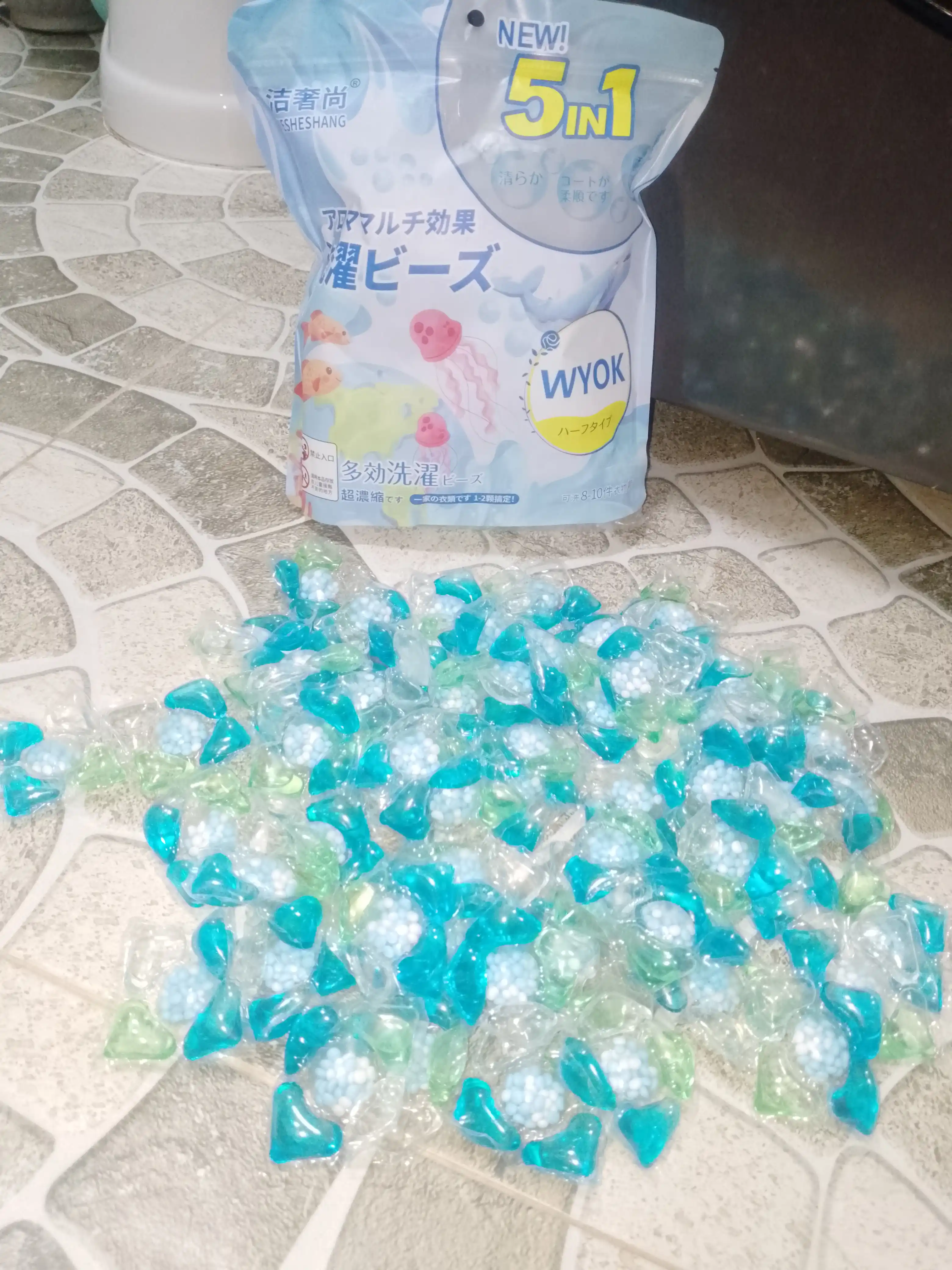 Kir yuvish uchun kapsulalar, 60 dona