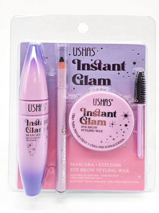 USHAS Instant Glam 4 in 1 — Ko‘z va Qosh Makiyaj To‘plami