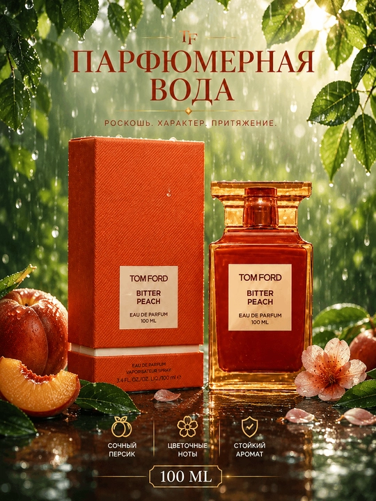 Парфюмерная вода Tom Ford Bitter Peach, 100 мл - 
