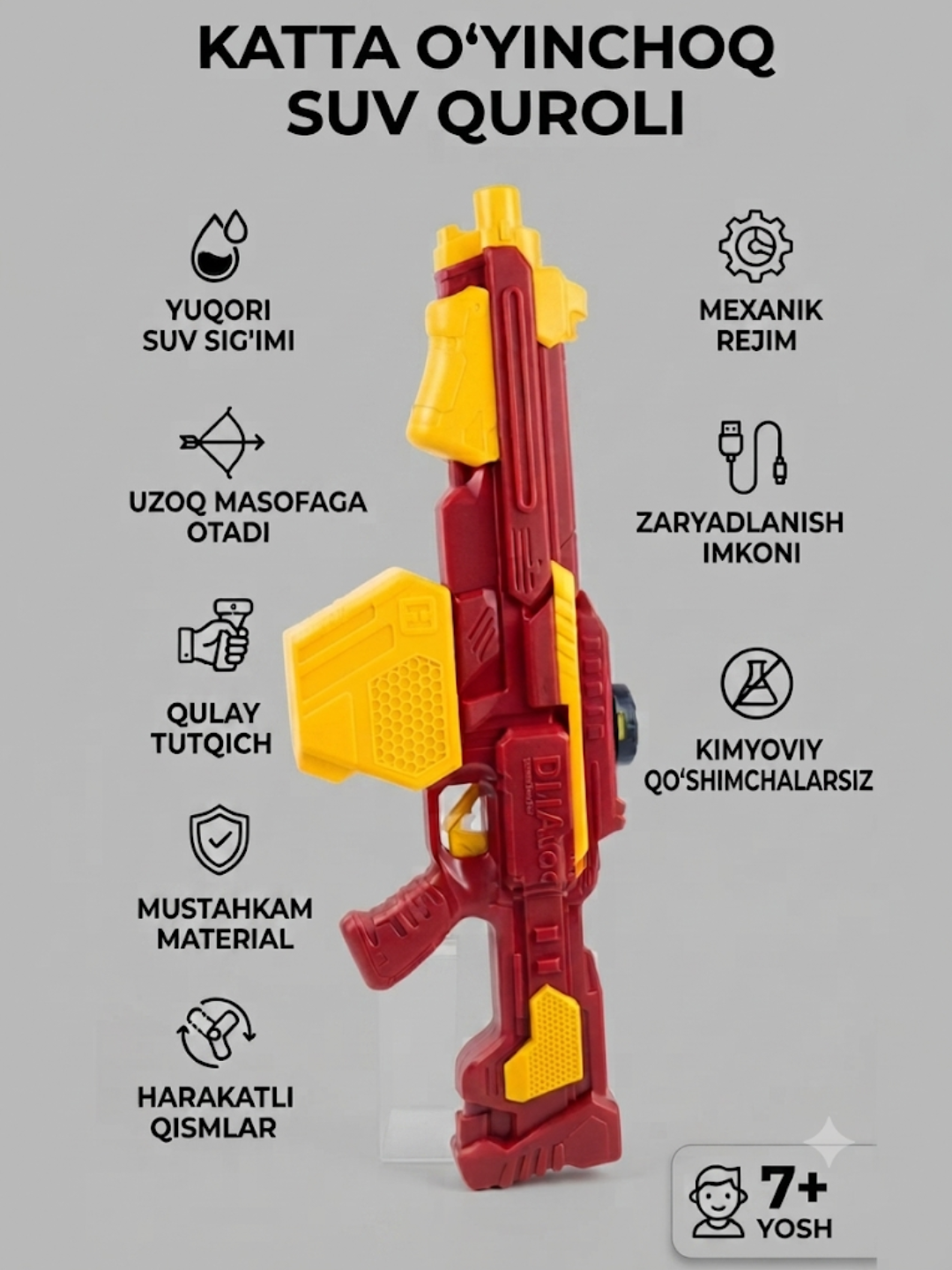 Гелевый автомат с орбизами M416 AKM MP5 UMP45 UZI SCAR-L, аккумуляторный бластер для детей - 