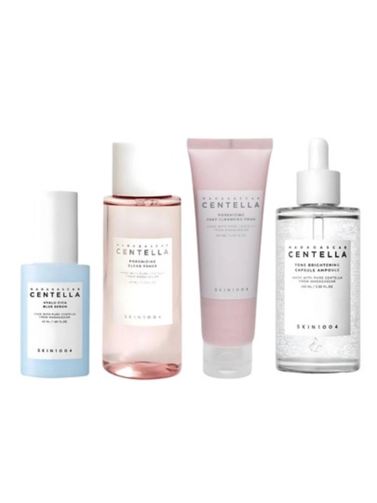 Набор SKIN1004 Centella (очистка + сужение пор + увлажнение) - 