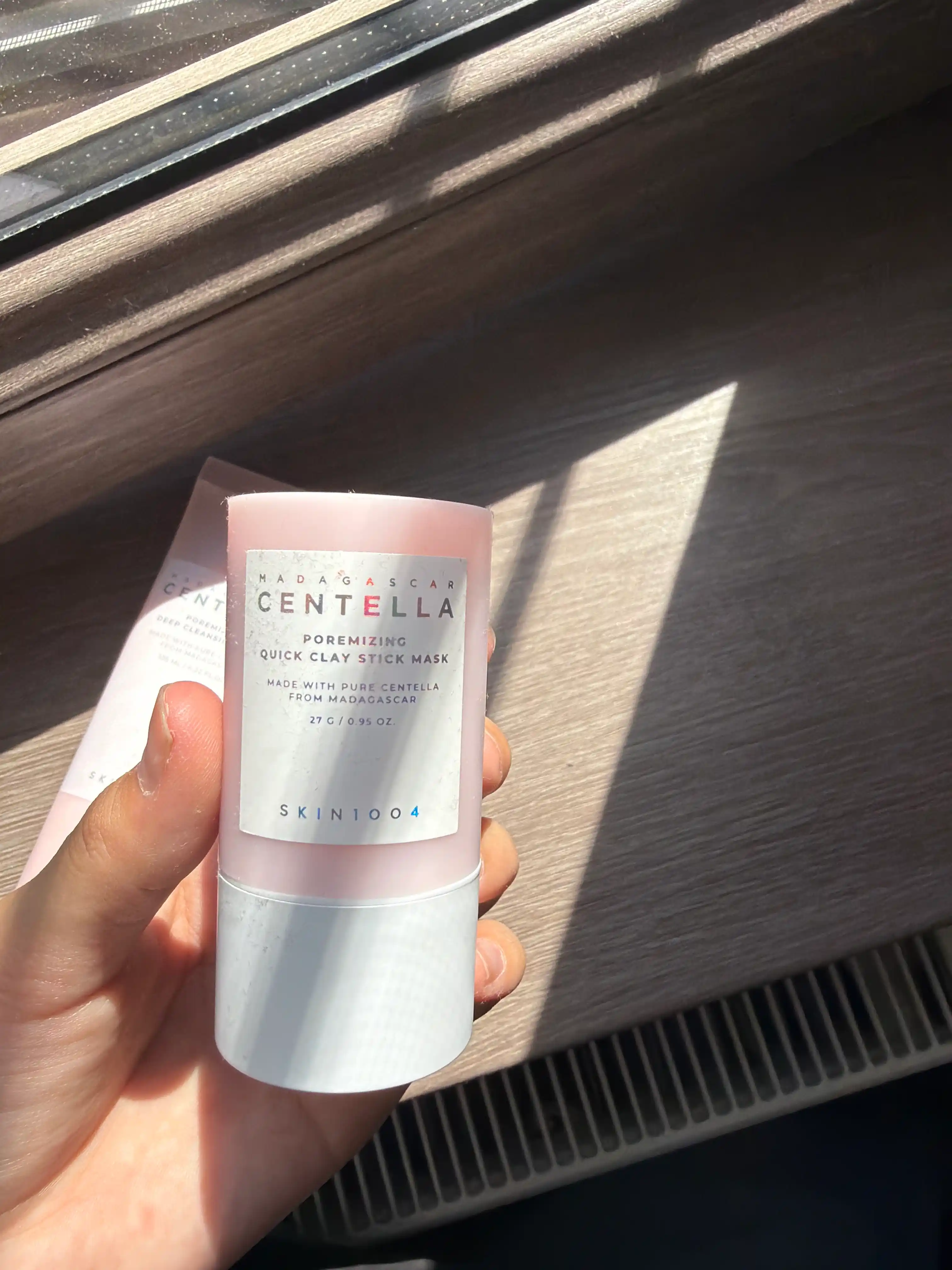 Clay Mask stick Clay Mask skin1004 Madagaskar Poremizing Centella tez tayoq, 27 g