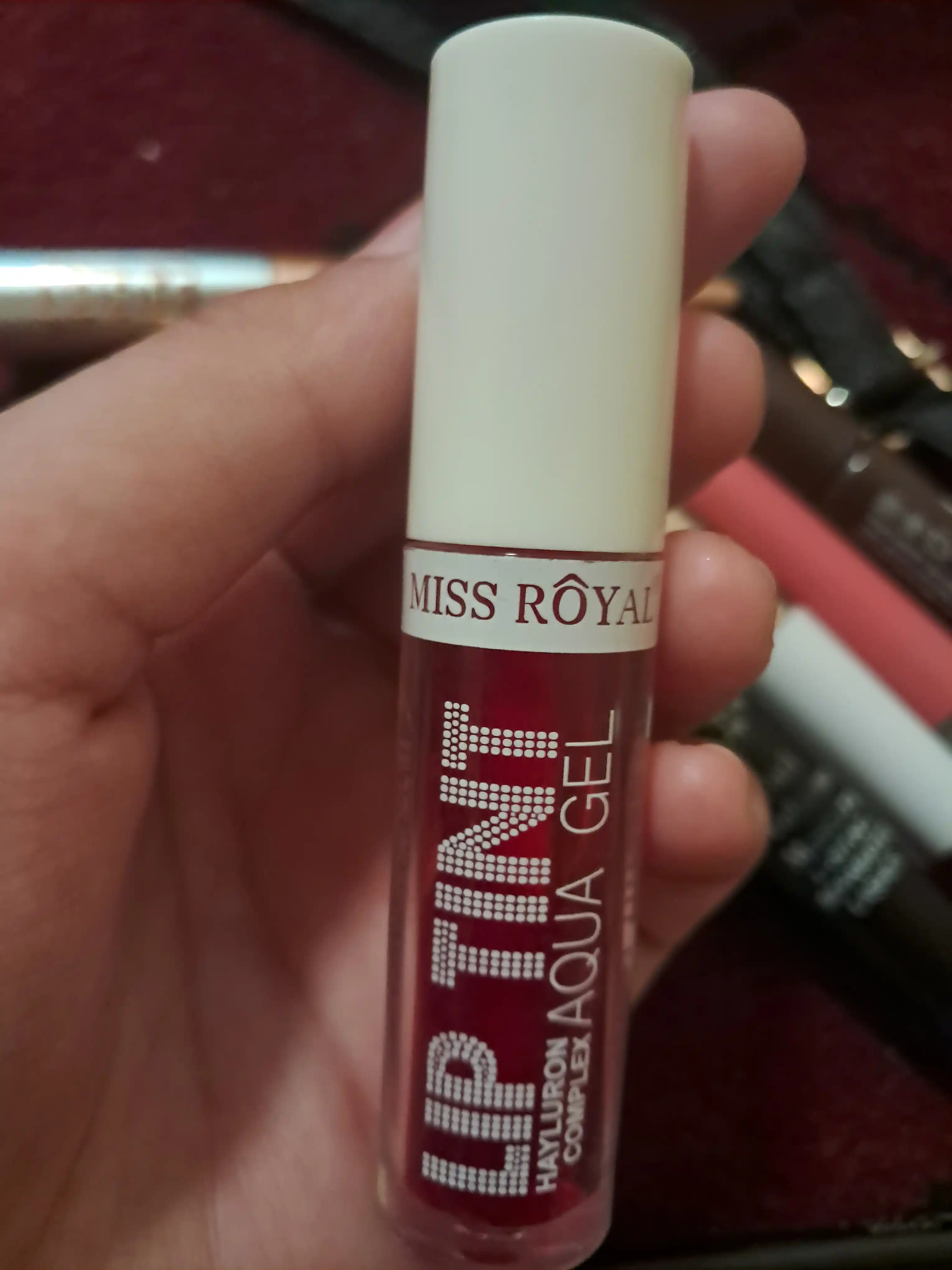 Тинт для губ, тонирующий гель-тинт Lip Tint Aqua Gel