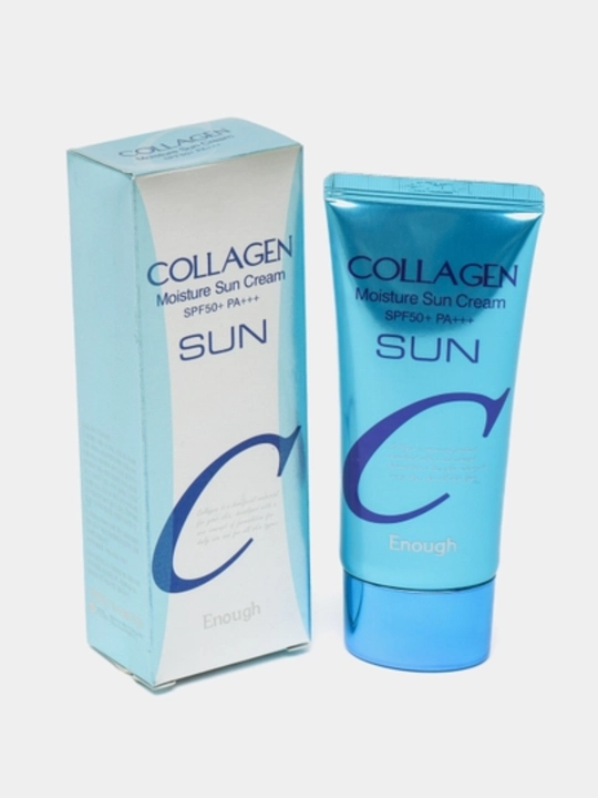 Kollagen bilan namlovchi quyosh kremi Collagen Moisture Sun SPF50+ PA+++