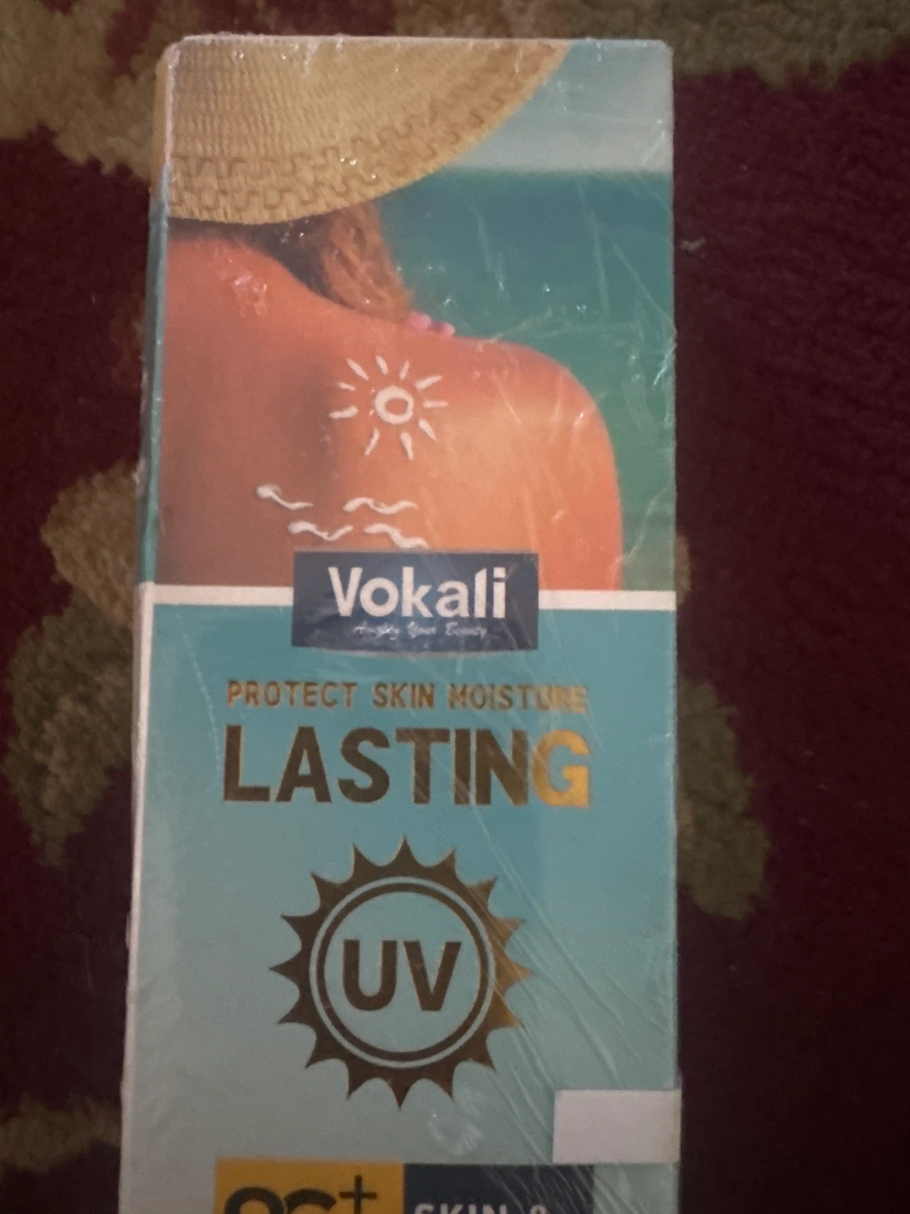 Солнцезащитный крем Vokali sunscreen  SPF +90 pa ++++
