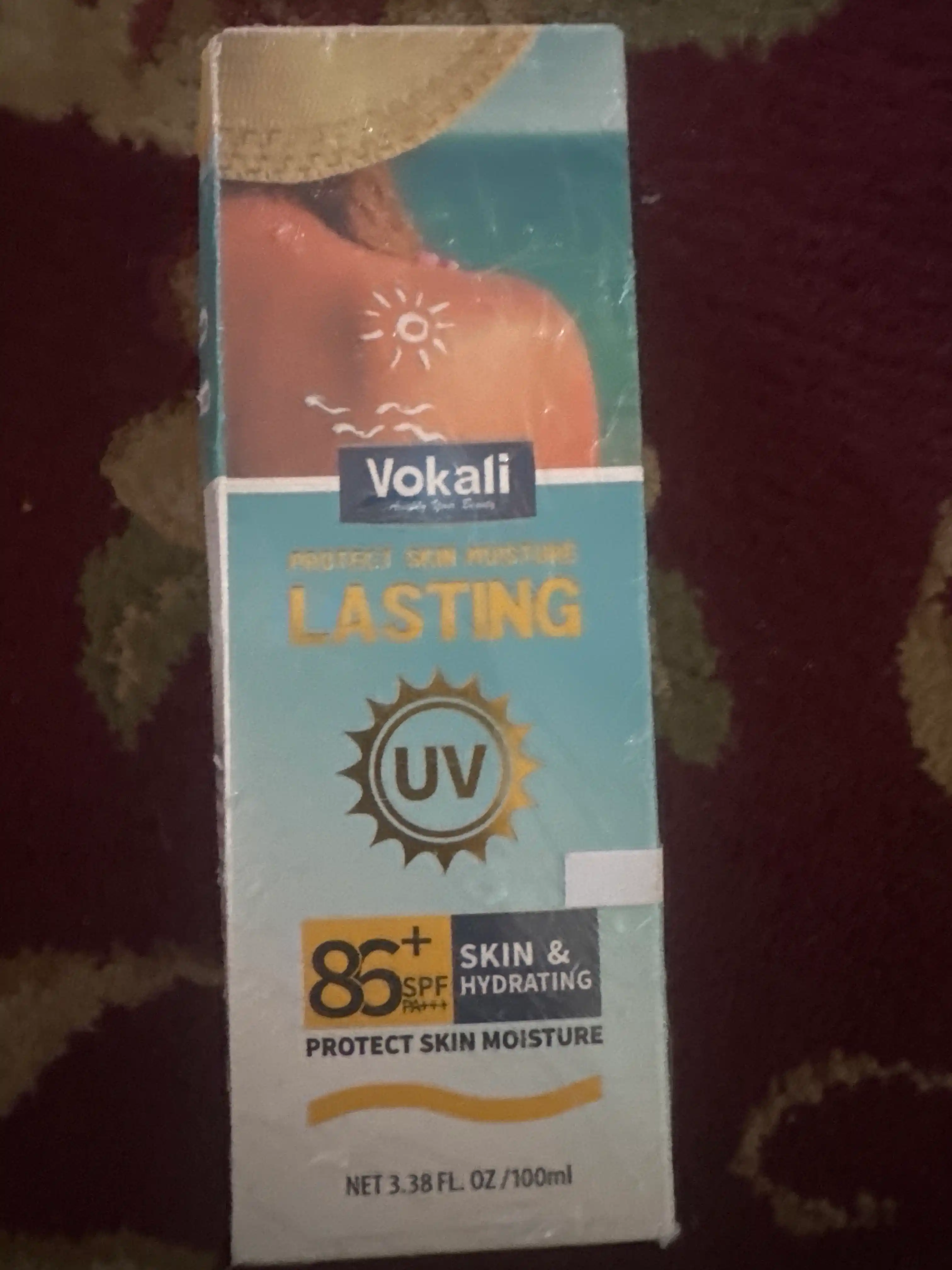 Солнцезащитный крем Vokali sunscreen  SPF +90 pa ++++