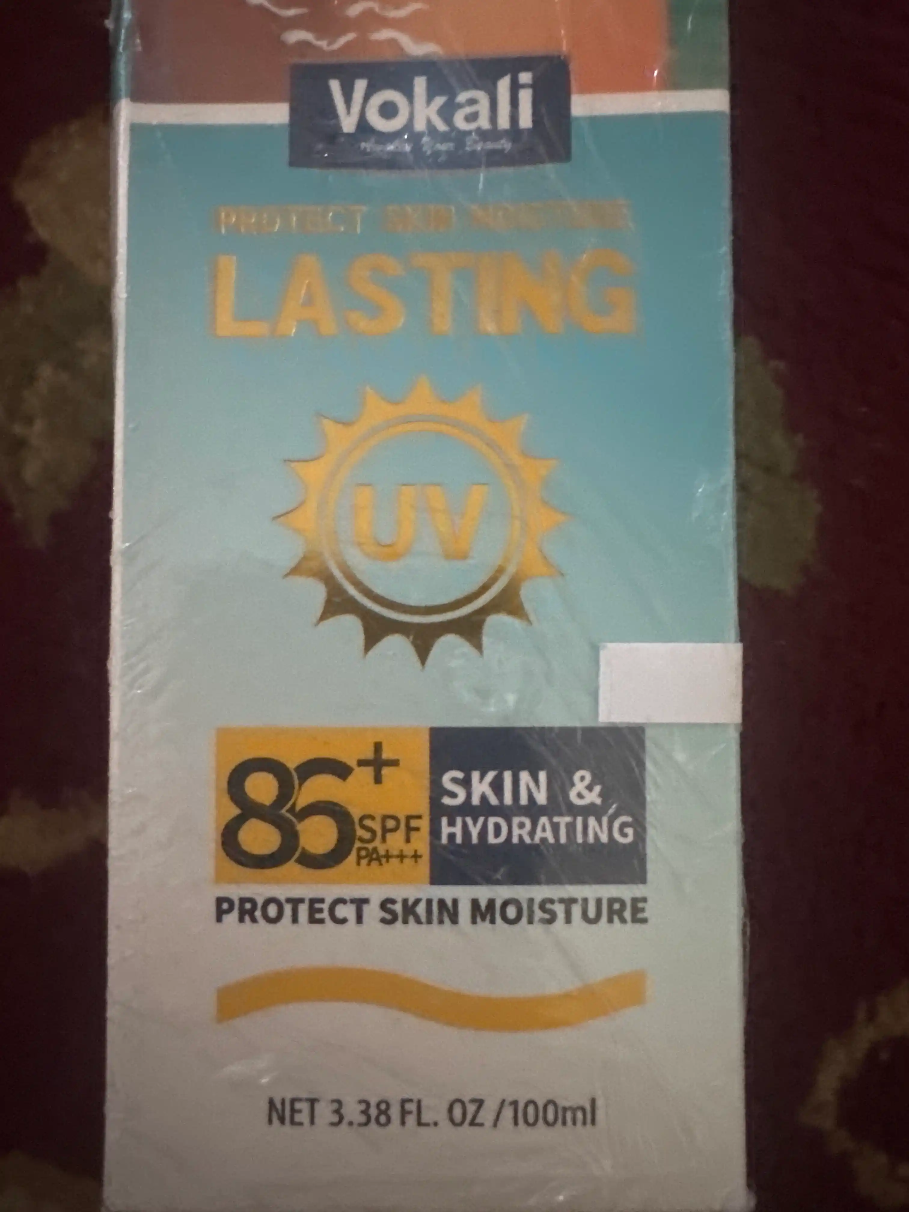 Солнцезащитный крем Vokali sunscreen  SPF +90 pa ++++