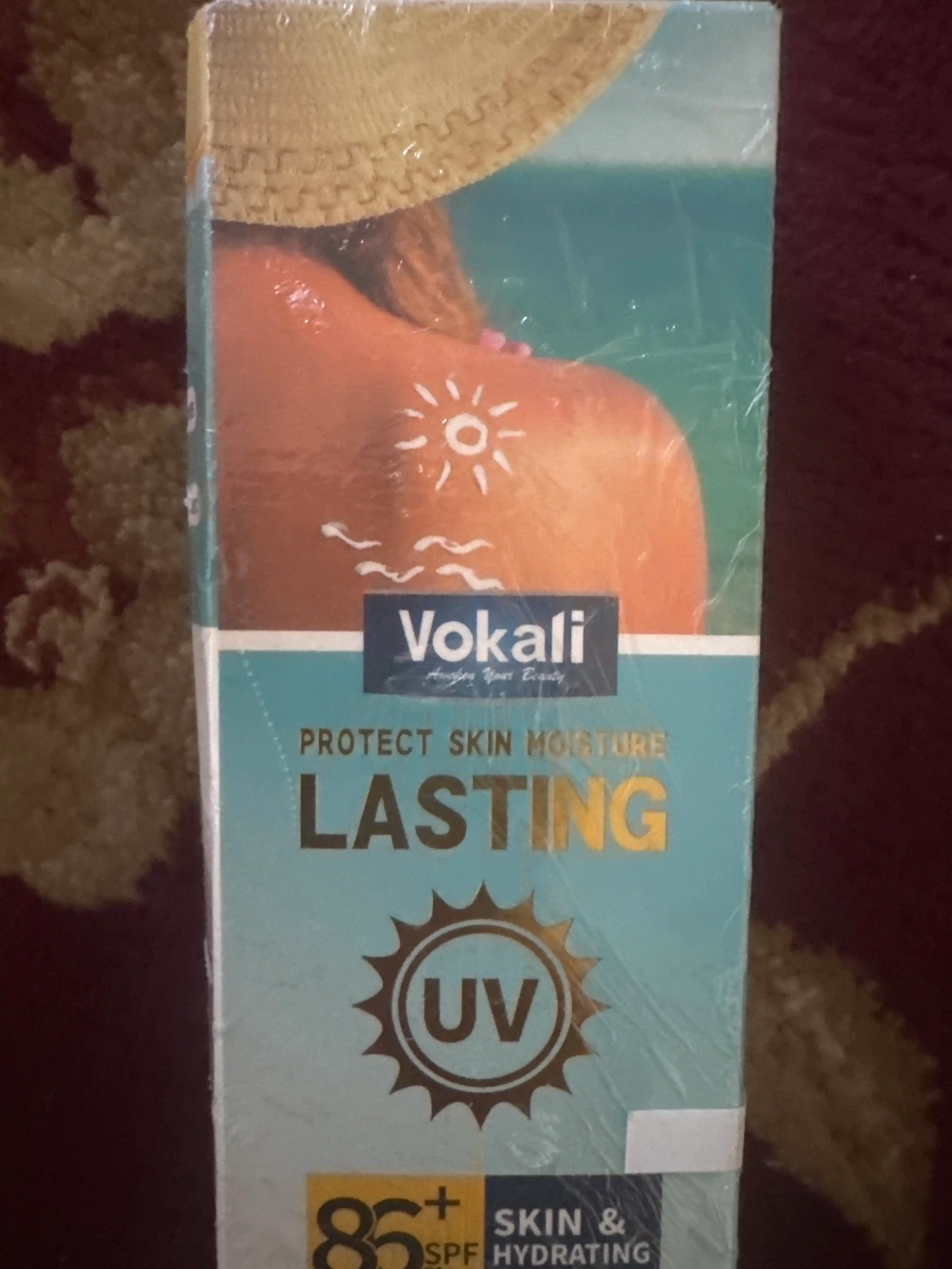 Солнцезащитный крем Vokali sunscreen  SPF +90 pa ++++