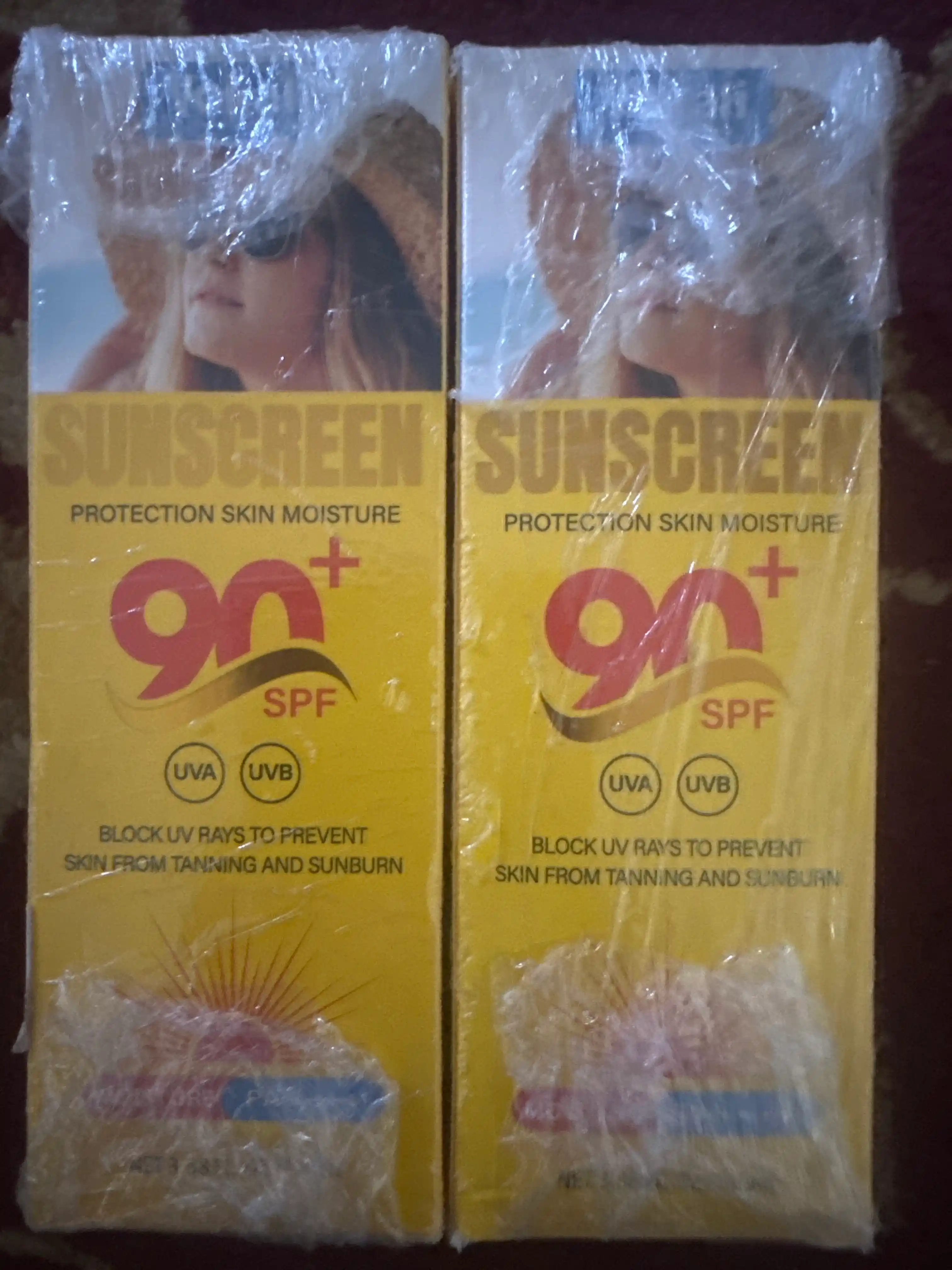 Солнцезащитный крем Vokali sunscreen  SPF +90 pa ++++