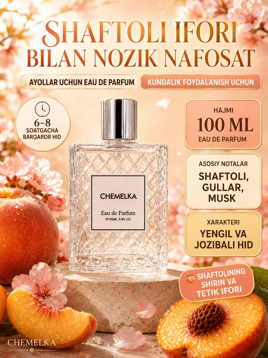 Luxury Perfumes Chemelka Eau De Parfum, 100 ml - 