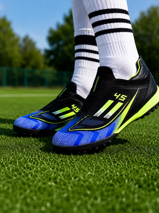 Futzal krasovka 45 model, zal uchun buts, slipon futbol oyoq kiyim
