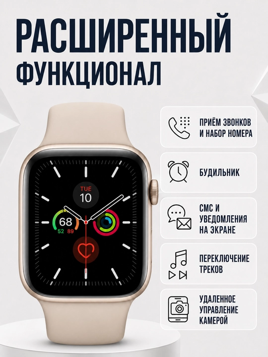 Смарт-часы с сенсорным экраном X9PRO, X7PRO и T800 PROMAX (3 модели)
