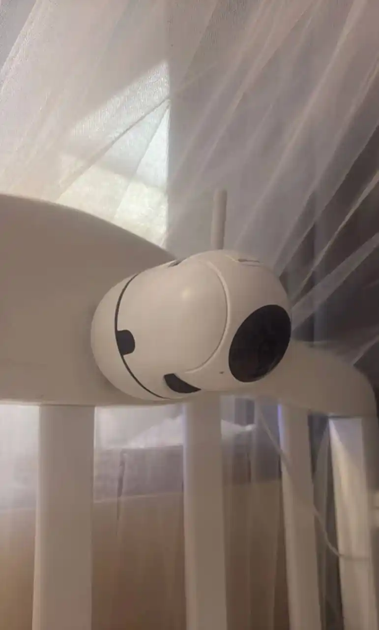 Видеоняня WiFi 360°, IP камера видеонаблюдения для дома, Full HD 1080P