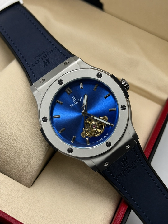 Erkaklar qo‘l soati, Hublot, yapon mexanizmi, open heart mexanikasi, yoqut shisha, klassik