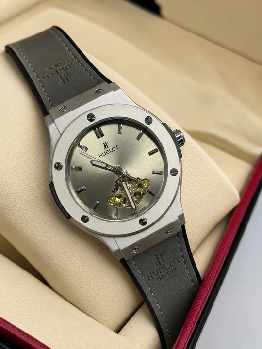 Erkaklar qo‘l soati, Hublot, yapon mexanizmi, open heart mexanikasi, yoqut shisha, klassik