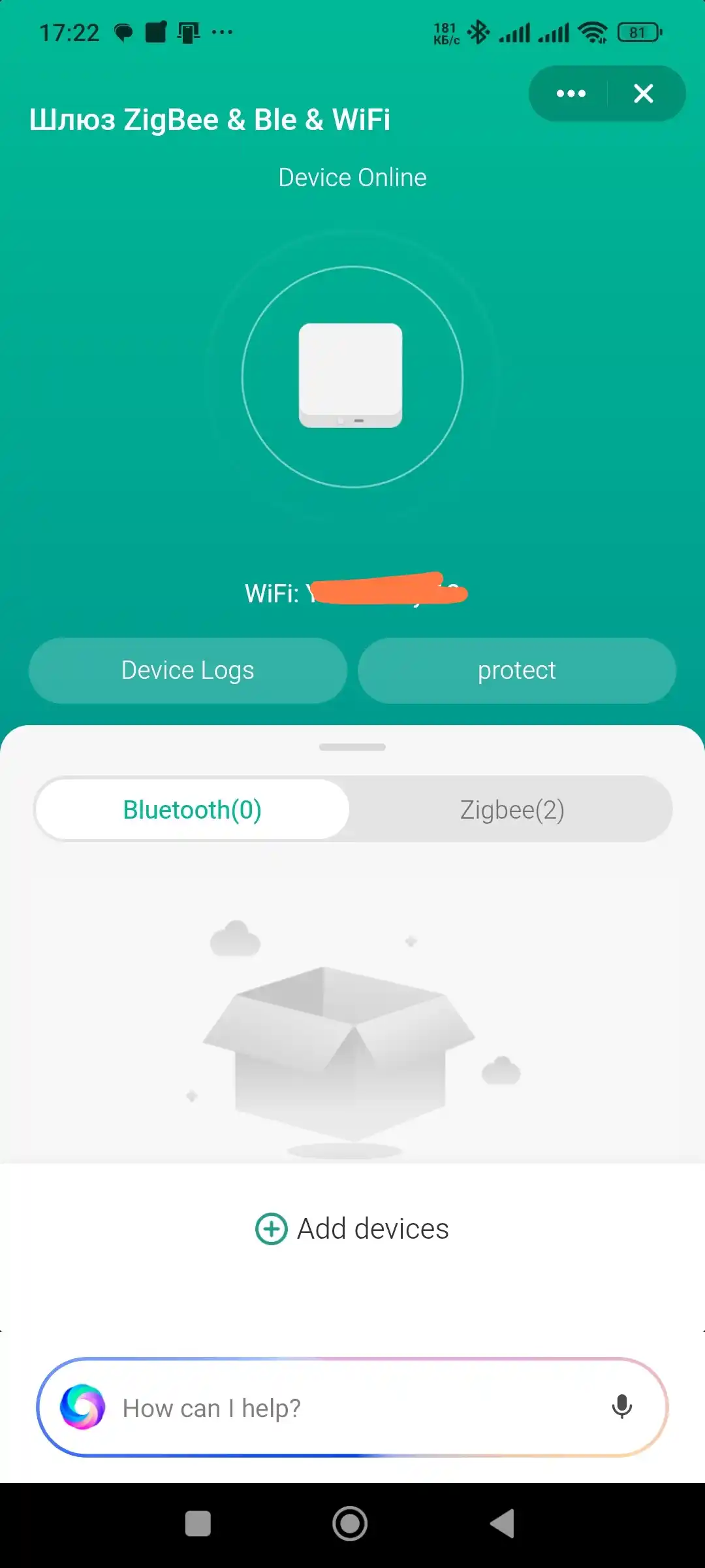 ZigBee 3.0 Smart Gateway Tuya Smart Life WiFi Bluetooth Aqlli Uy Markaziy Hub