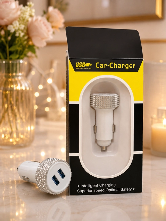 Avtomobil zaryadlagichi, usb car charger, 2 usb, telefon zaryadlagich, mashina adapteri - 