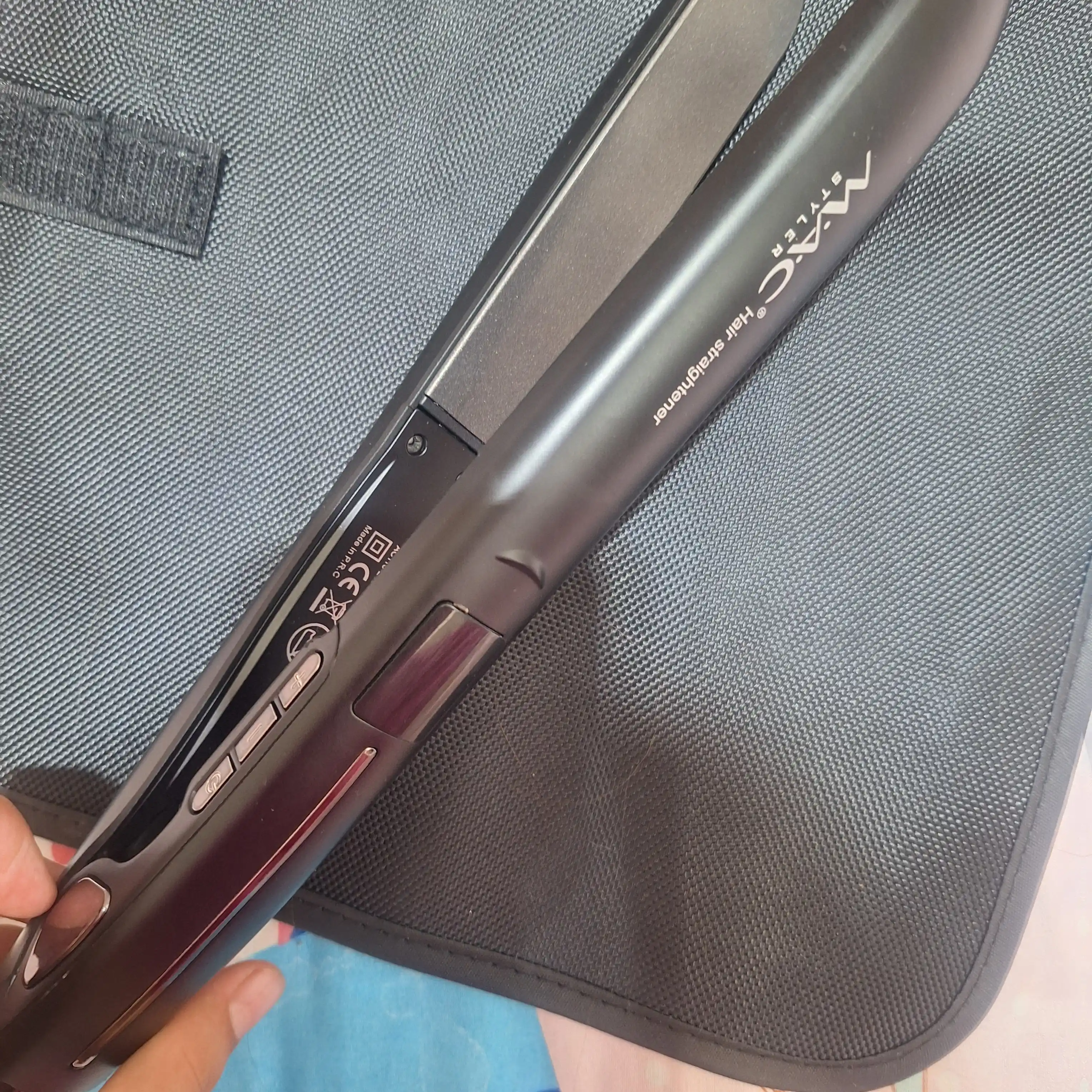 Professional soch uchun gafri dazmol MAC Stayler MC-5502, keramik plastinali