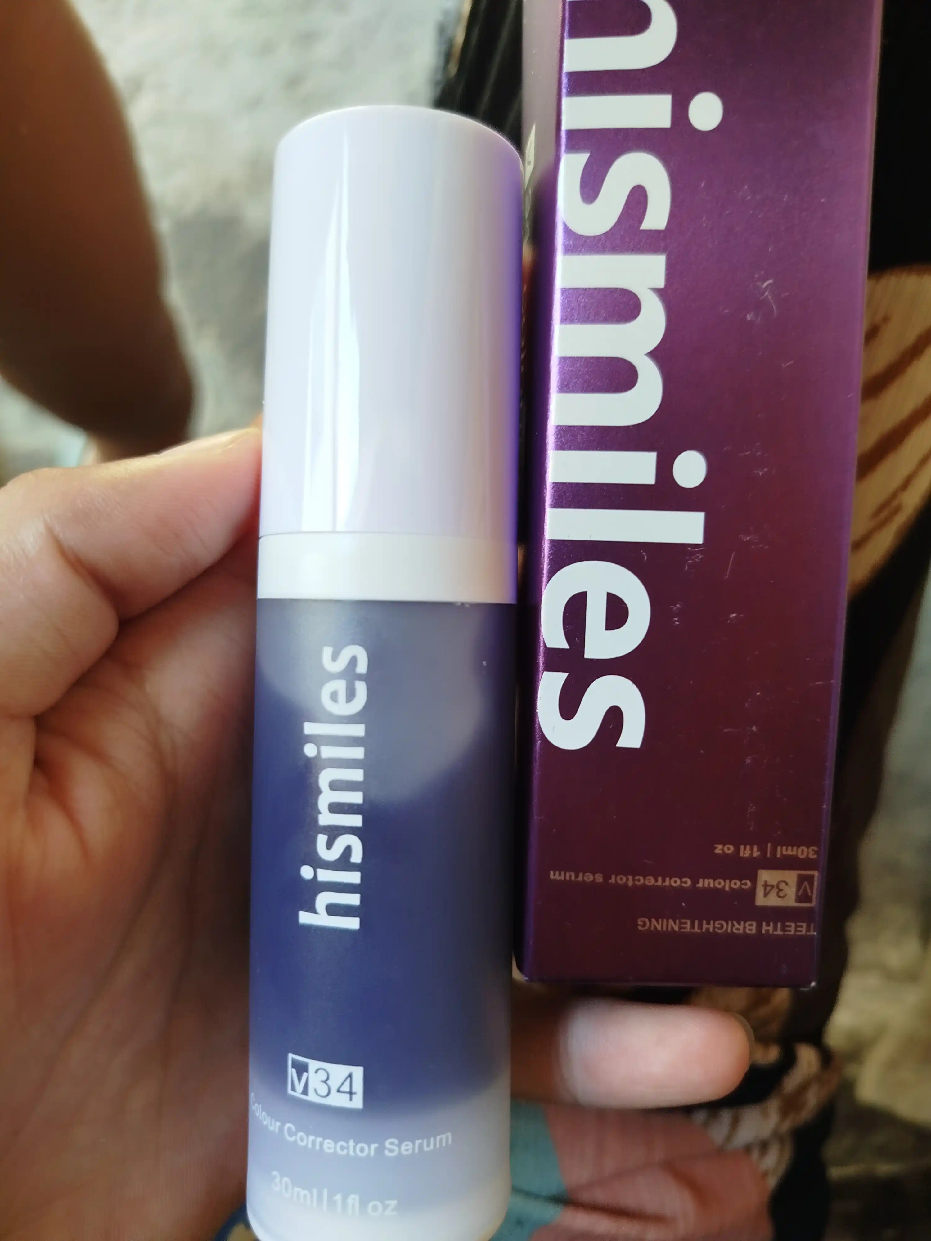 Зубная паста Hismile с дозатором, отбеливающая