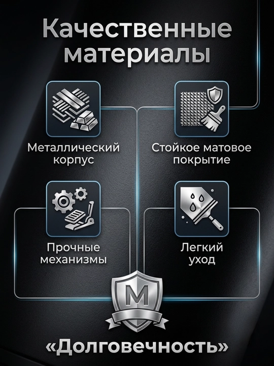 Набор для ванной комнаты: мусорное ведро с педалью (5 л) и ершик для унитаза