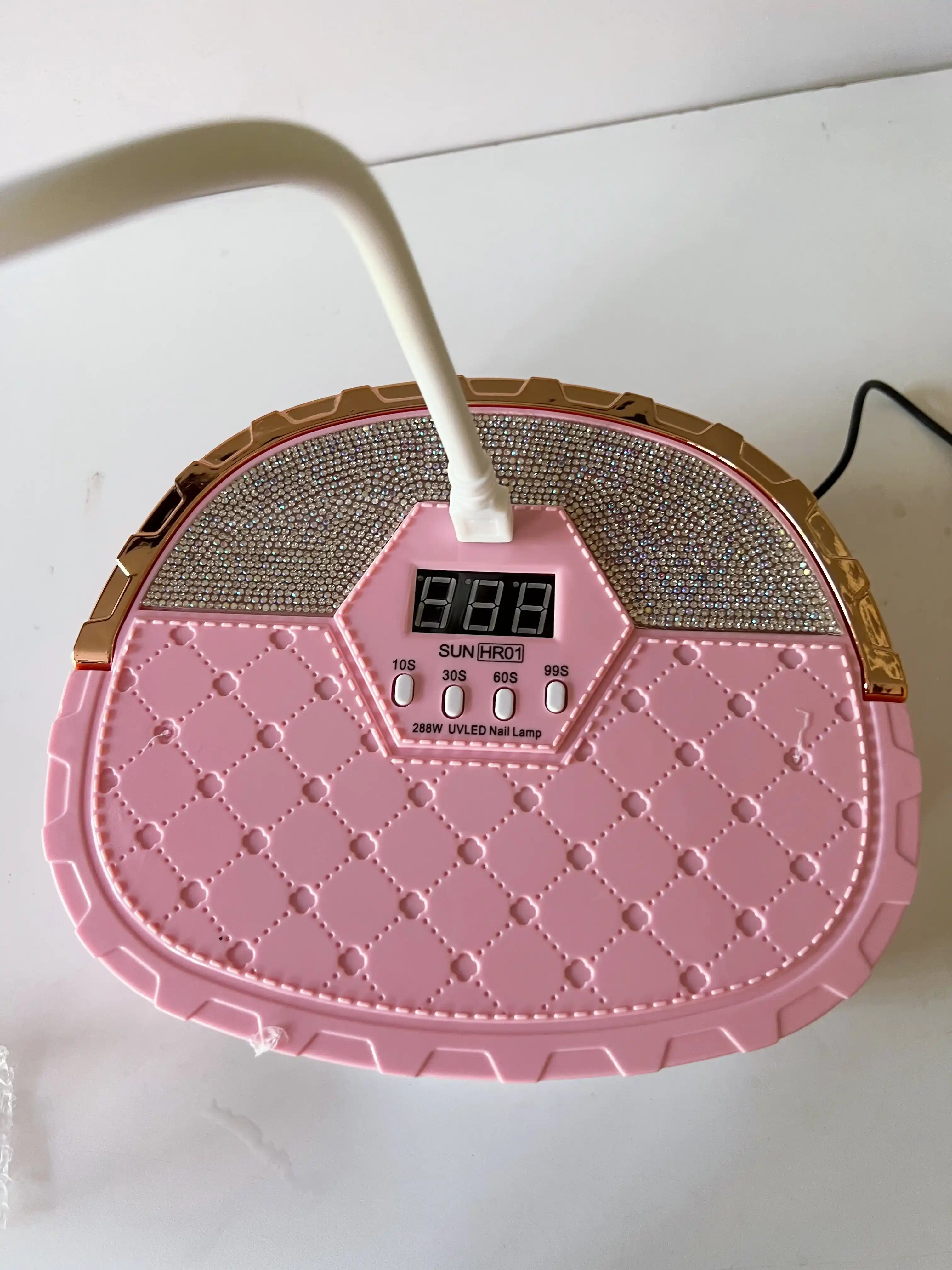 Professional manikyur va pedikyur uchun lampa, 288W, tirnoqlarni quritish uchun