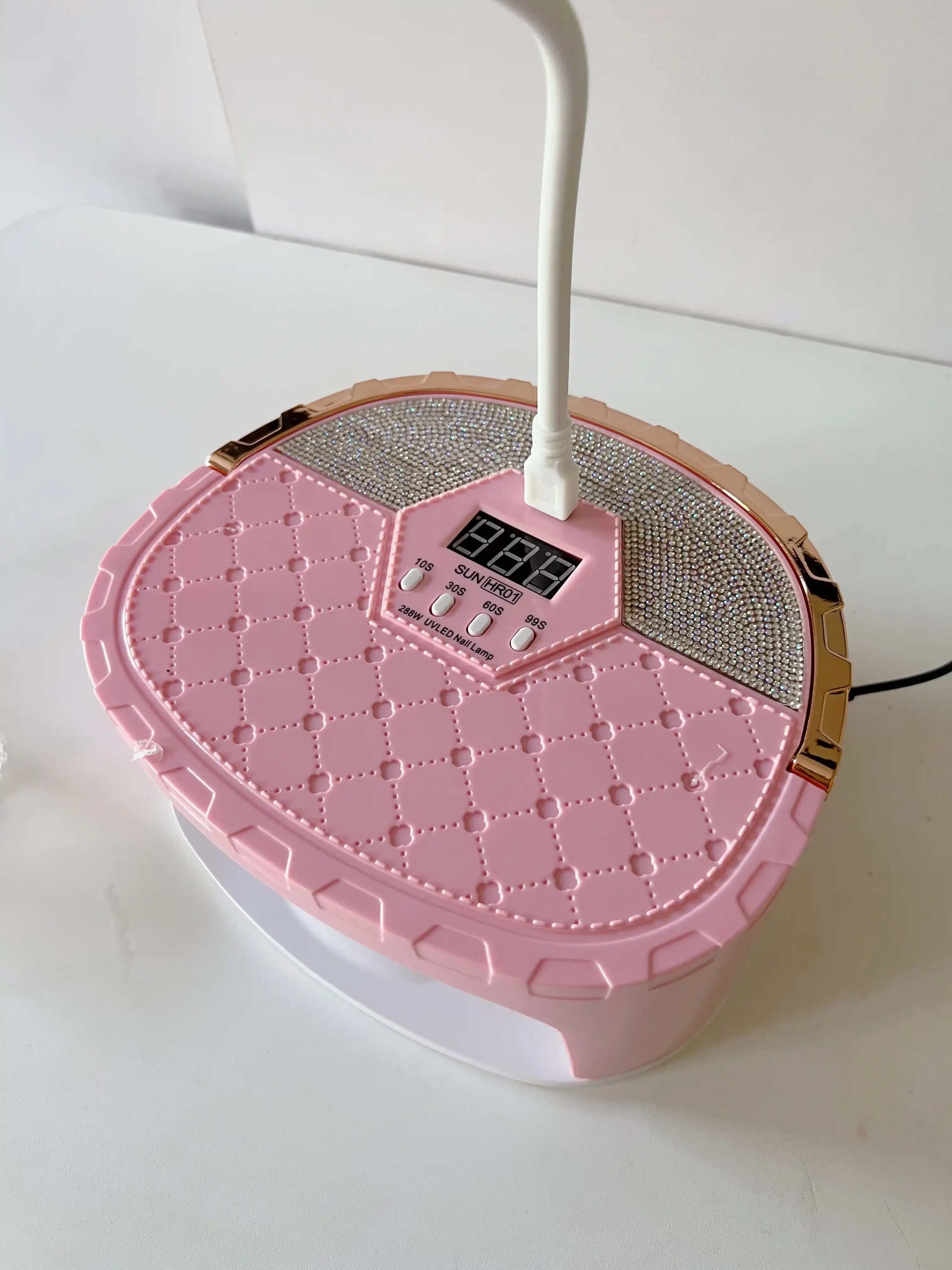 Professional manikyur va pedikyur uchun lampa, 288W, tirnoqlarni quritish uchun