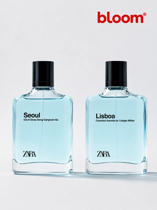 Erkaklar atiri 2ta komplekt ZARA Seoul 100 ml, + Lisboa 100 ml - 