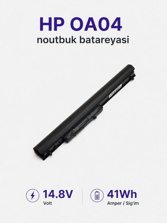 Аккумулятор для ноутбука HP OA04 14.8V Для HP 240 G2/G3, 245 G2/G3, 250 G2/G3, 255 G2/G3 - 