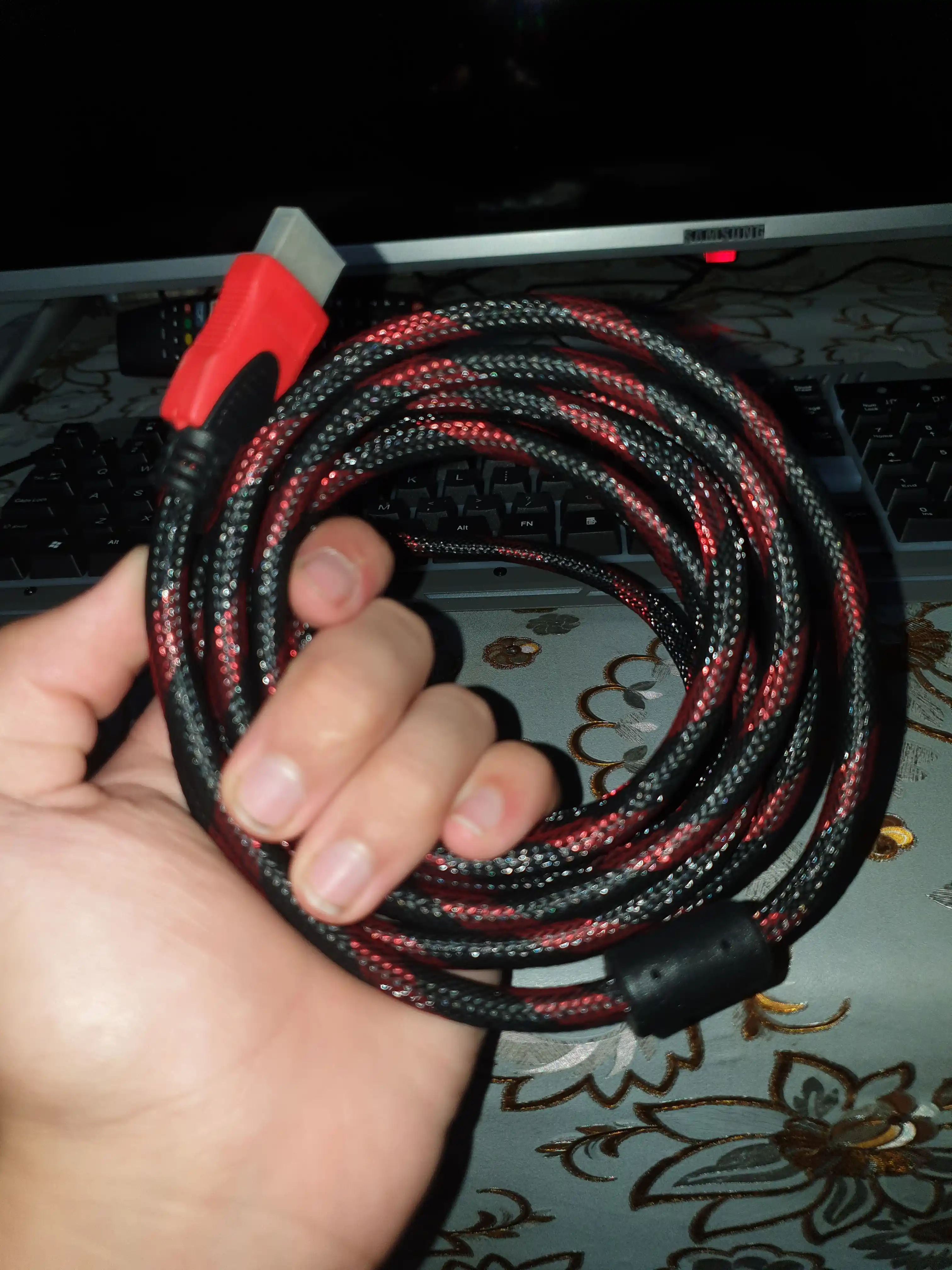 HDMI-кабель в оплетке, видеокабель, 1,5м / 3м / 5м / 10м
