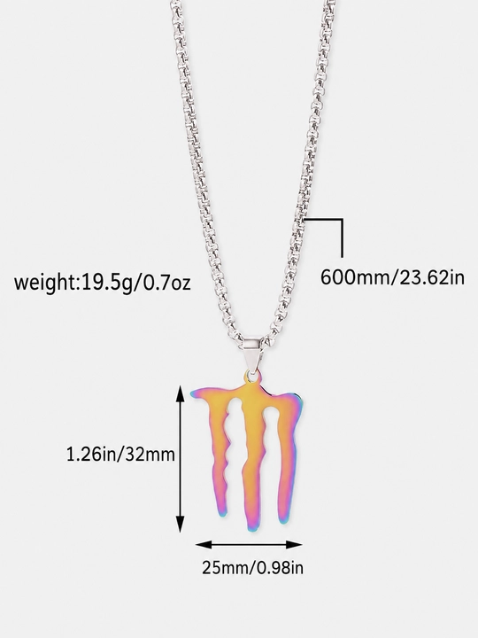 Gotik uslubdagi choker va kulon, metall aksessuarlar