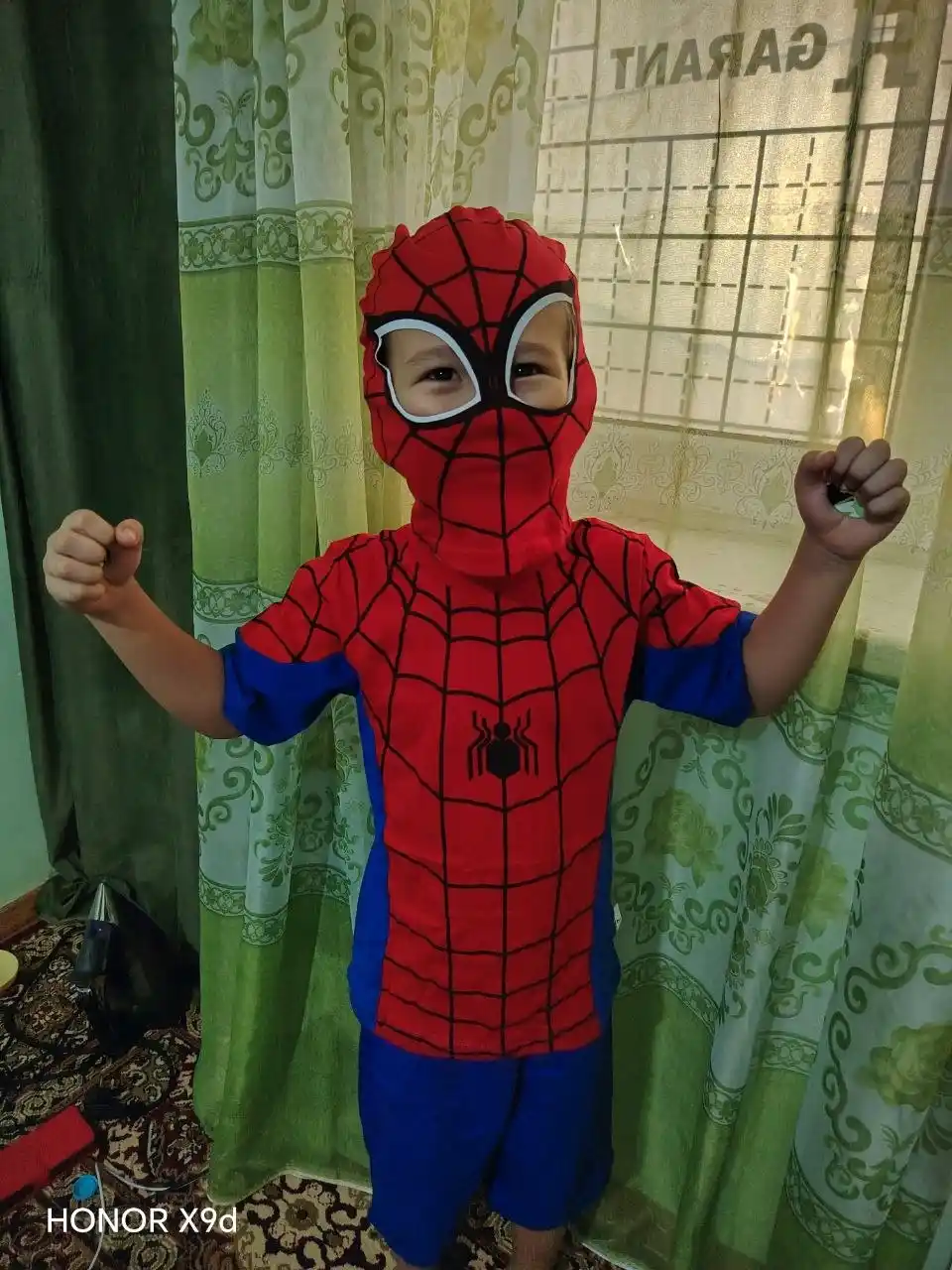 O'rgimchak odam (spiderman) yozgi kiyimi.99% paxtadan