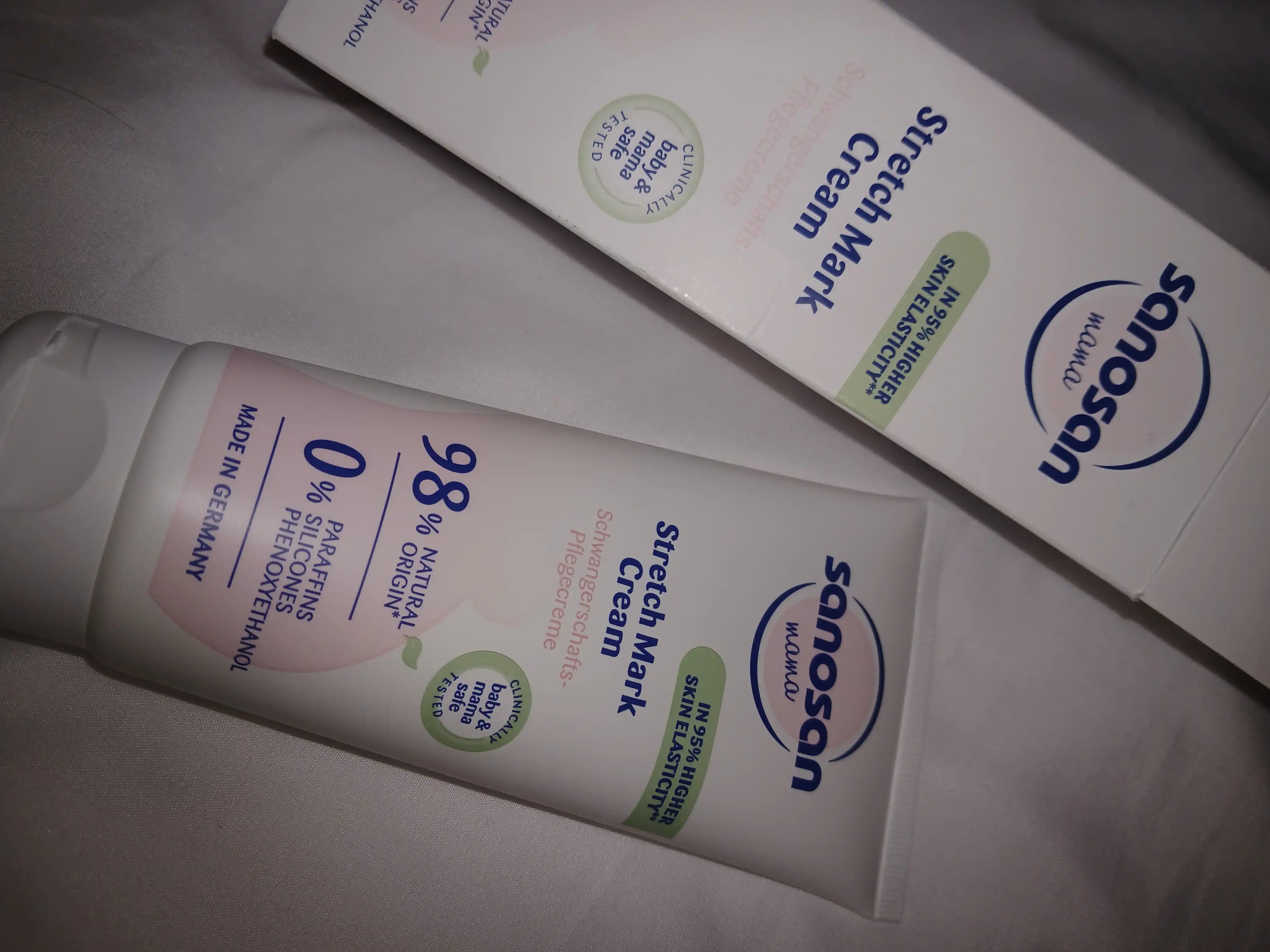 Крем для тела Sanosan Mama Anti-Stretch Mark против растяжек, 175 мл