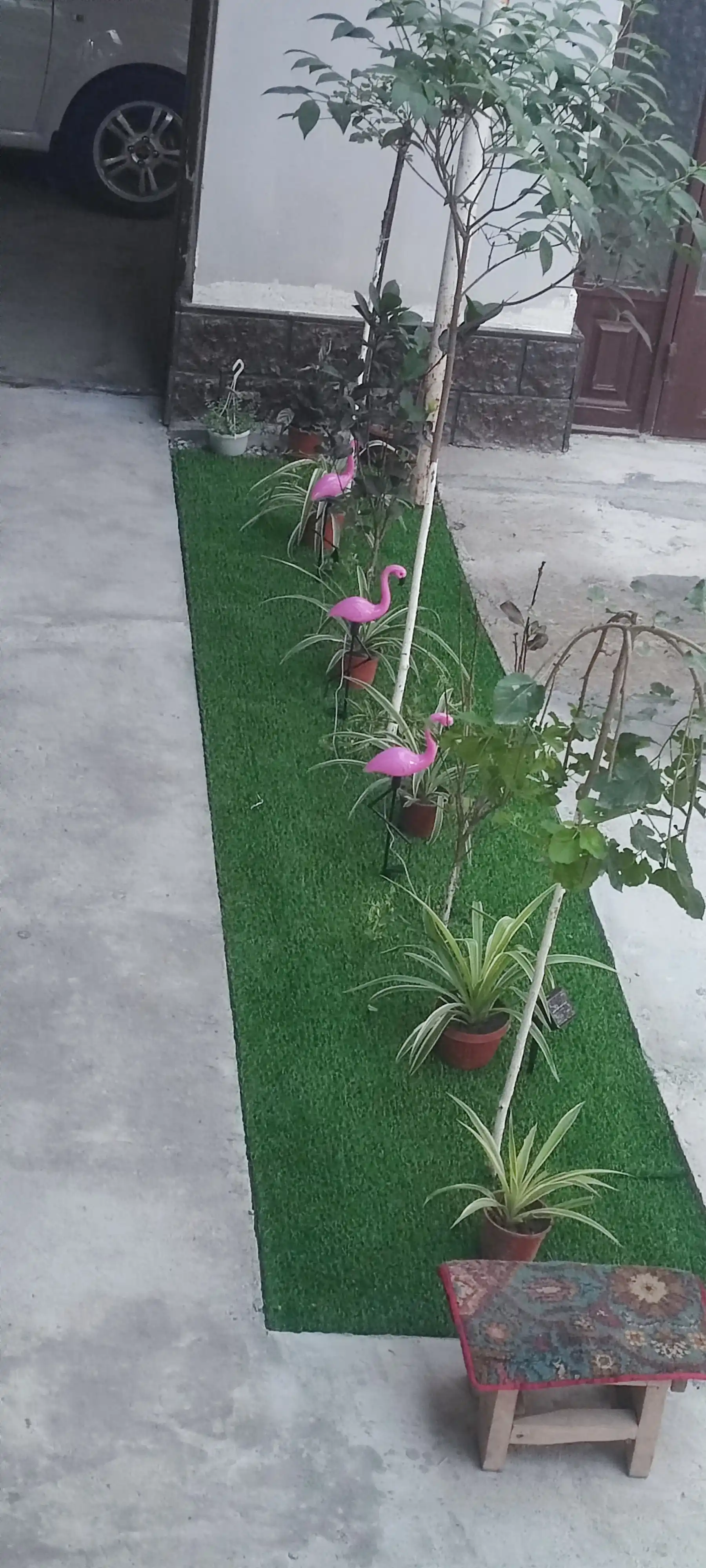Flamingo” bog‘ chirog‘i, 3 dona, quyosh batareyasida, bog‘ va dala hovli uchun