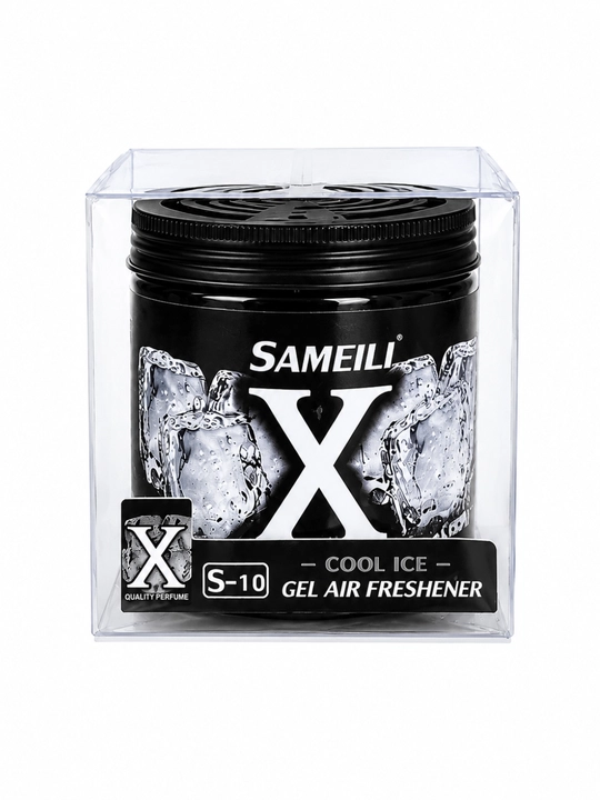 SAMEILI X Cool Ice Gel Air Freshener S-10 Avtomobil uchun gel havo tozalagich, muzdek ifor