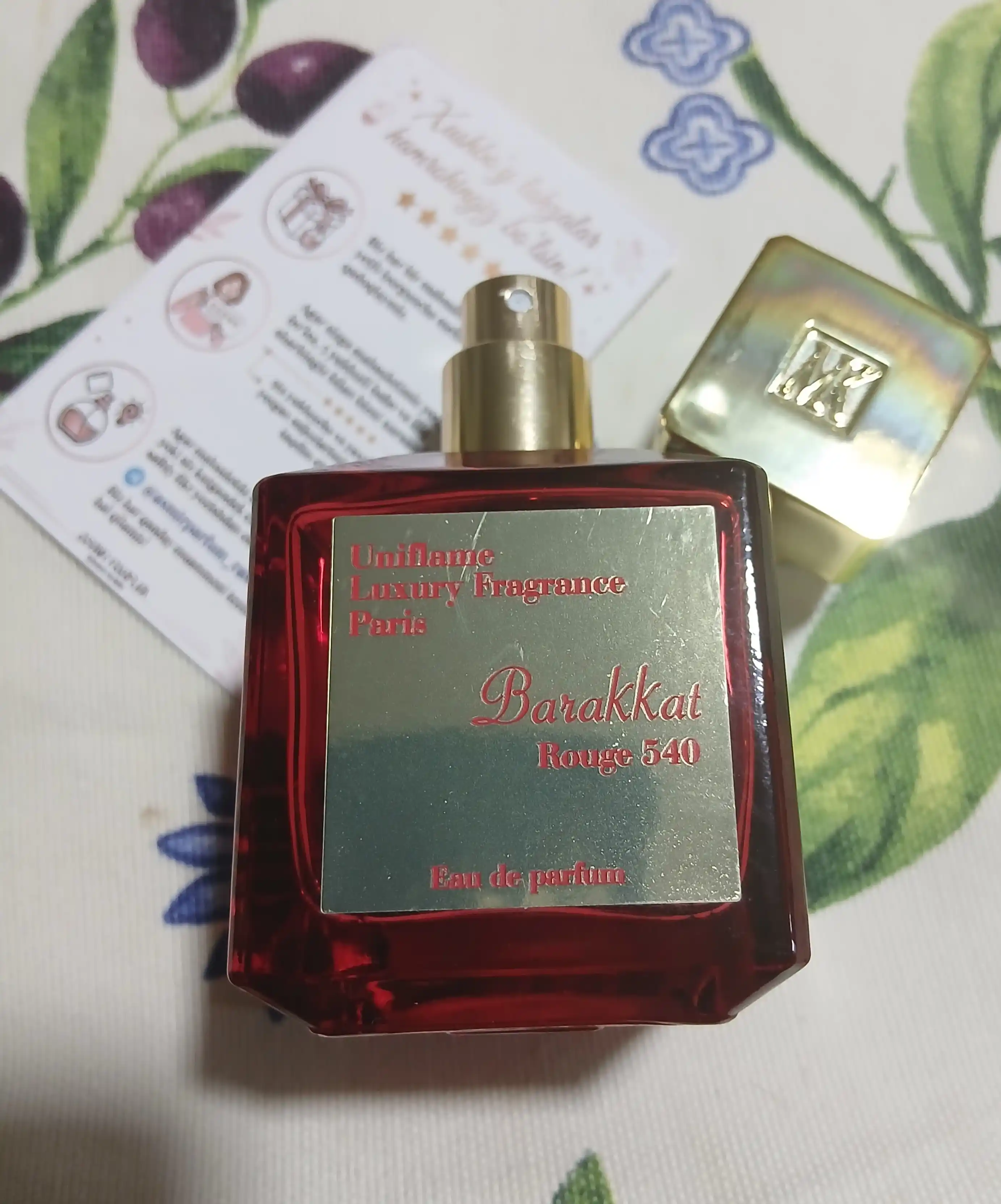 Baccarat Rouge 540, парфюм для женщин и девушек, аромат летнего очарования, 50 мл