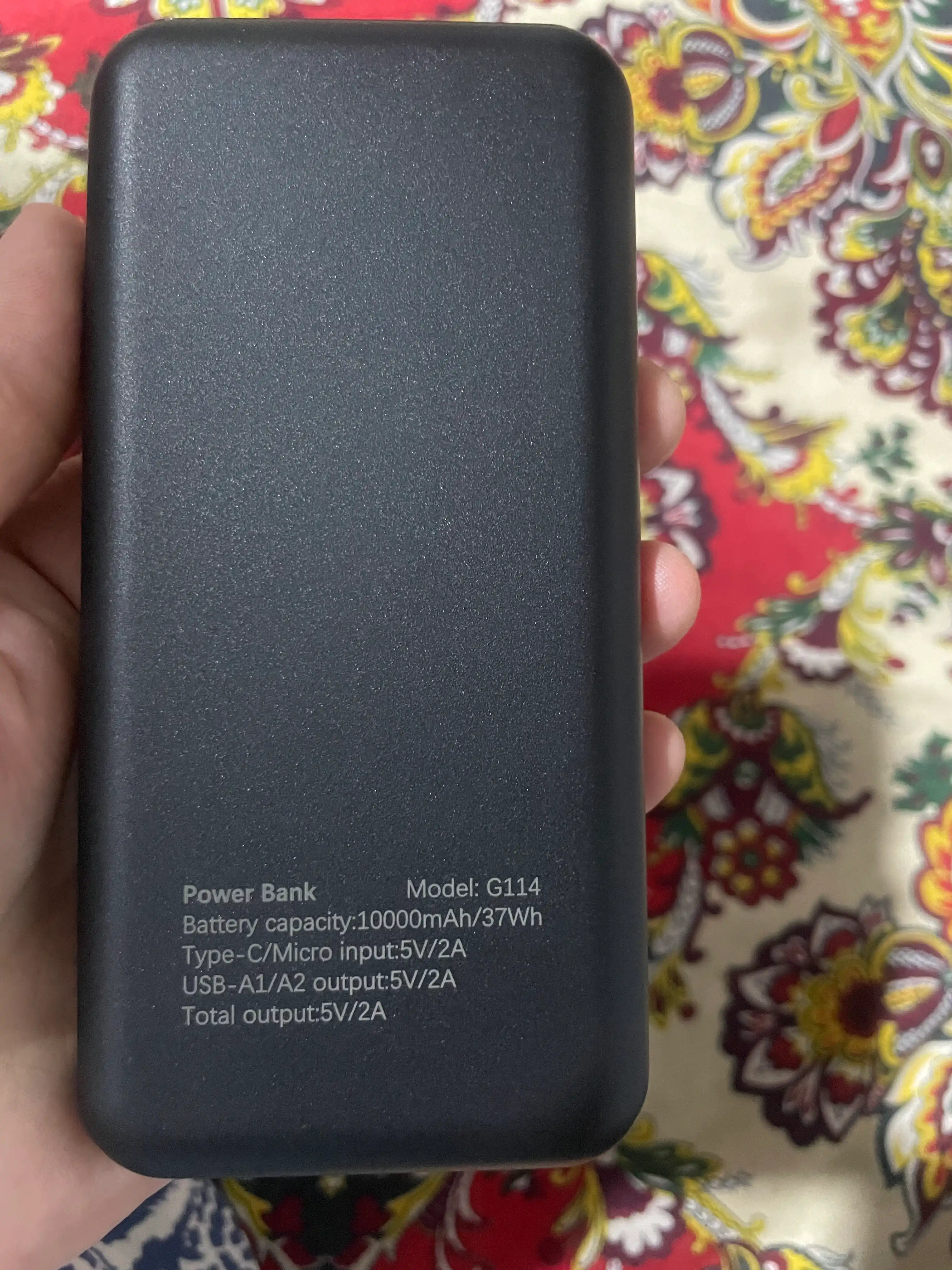 Power bank 20000 mAh, tez zaryad gacha 22.5W, LED displey/indikator, ko‘p himoya