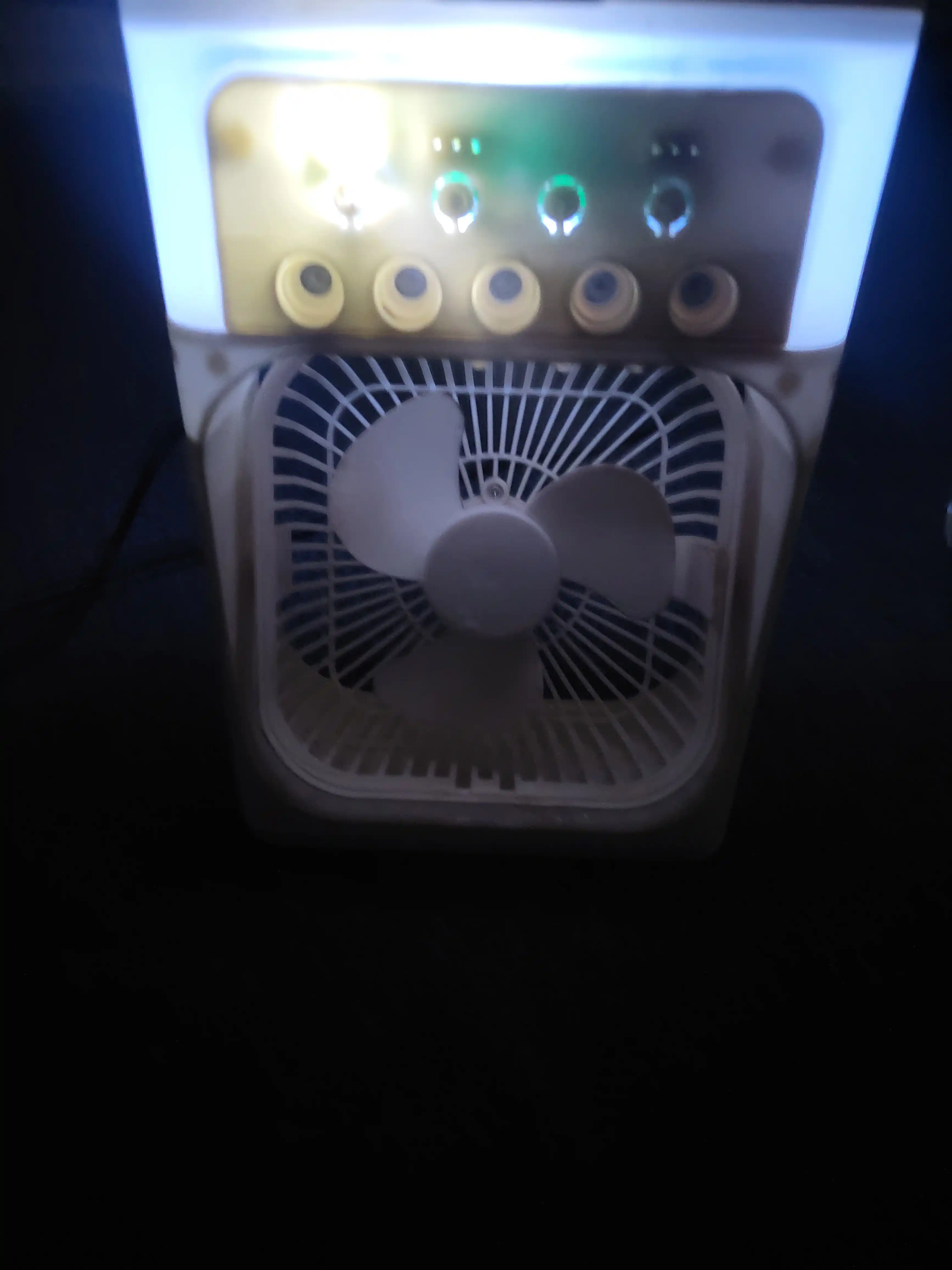Portativ mini-konditsioner, namlagich, tozalagich va mini ventilyator, 3 tasi 1 da