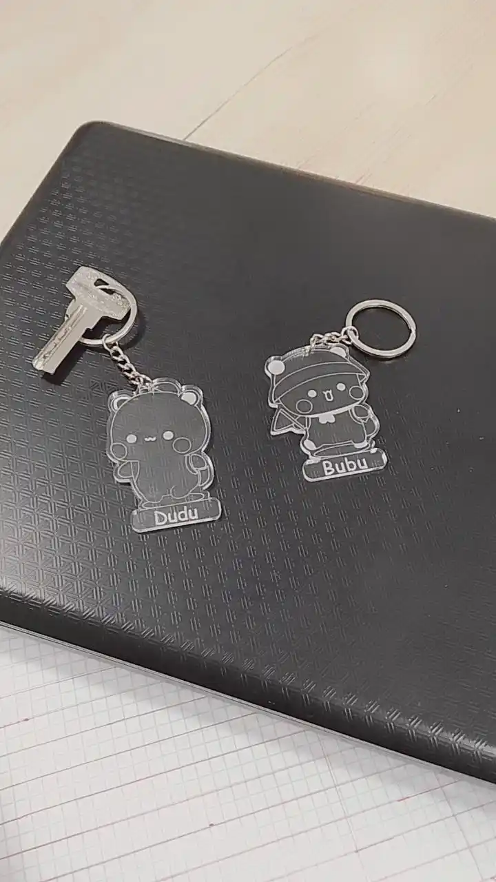Bubu & Dudu kalit ilgich breloklar juftliklar uchun