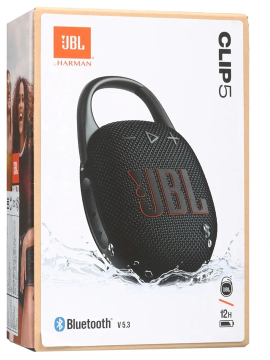Bluetooth'li JBL Clip 5 portativ simsiz mini-kolonka