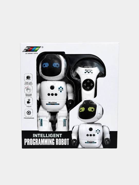Interaktiv robot, robot o'yinchoq, aqlli robot, dasturlanuvchi robot, robot dinozavr