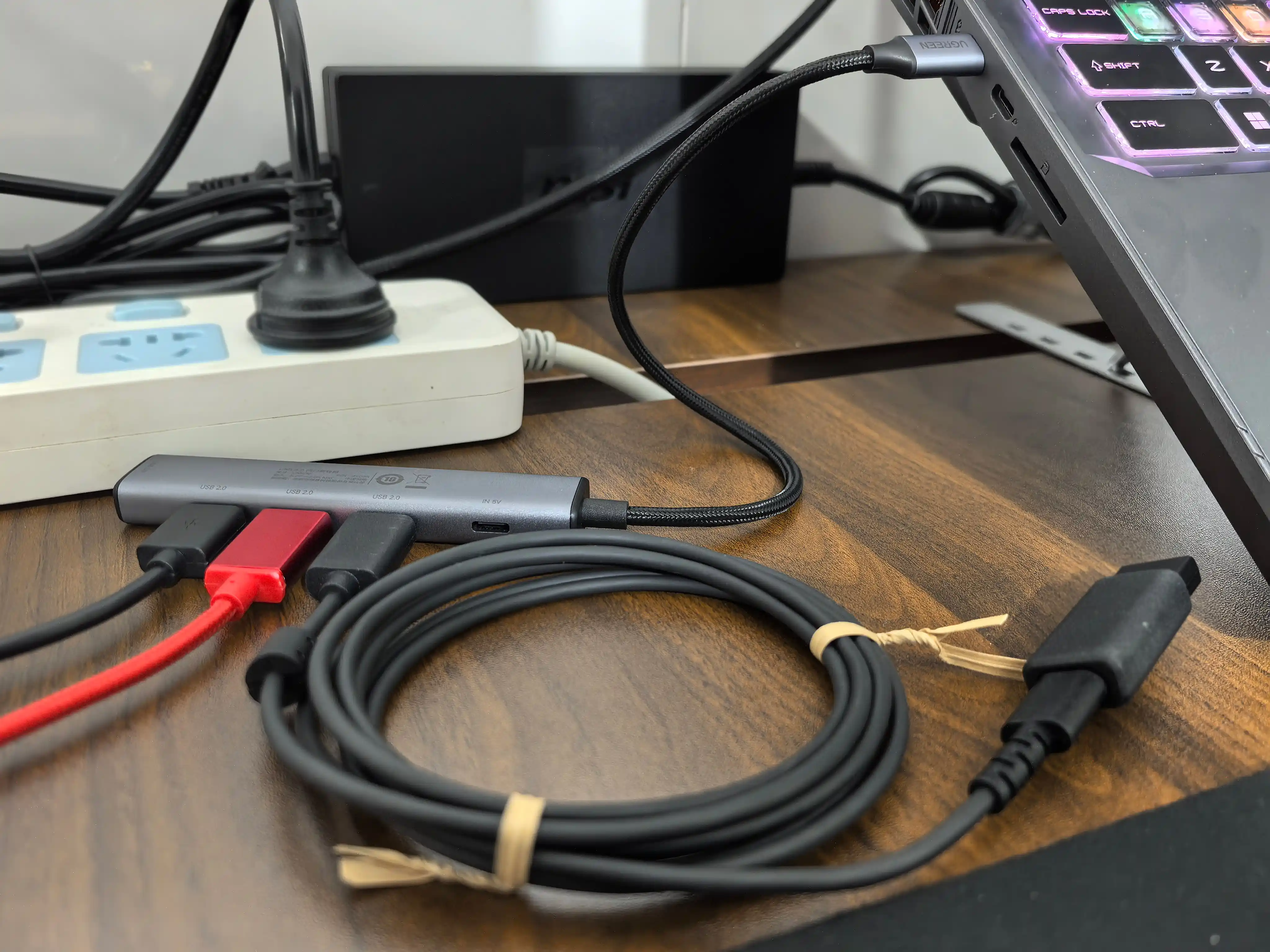 Ugreen USB HUB 5в1, Type-C, 3 USB порта USB2 + 1 USB3, хаб концентратор