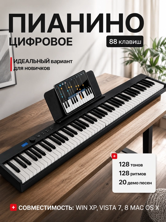 Цифровое пианино-синтезатор Grando - 