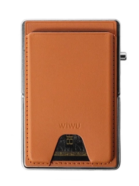 WiWU Mag Wallet Pro MW-003 MagSafe magnit kartxolder va stend