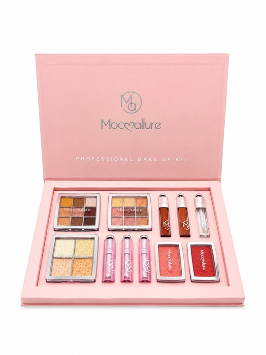 Набор косметики Mocallure Professional Make Up Kit, палетка теней, блеск, румяна