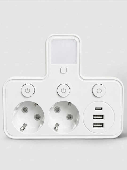 Tarmoq filtri, simsiz quvvatlash, USB, Type-C uzaytirgich, troynik, pilot, rozetka