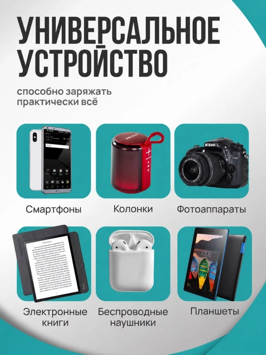 ZEQI ZE-X57 Power Bank 20000 mAh 22.5W, ichki kabelli, Type-C, Lightning