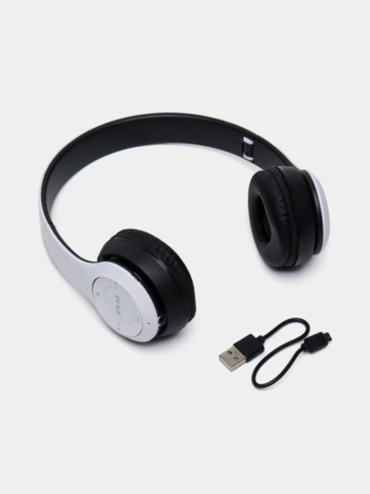 Simsiz quloqchinlar P47, Bluetooth 5.0, yig'iluvchan, mikrofon bilan, shovqinsiz