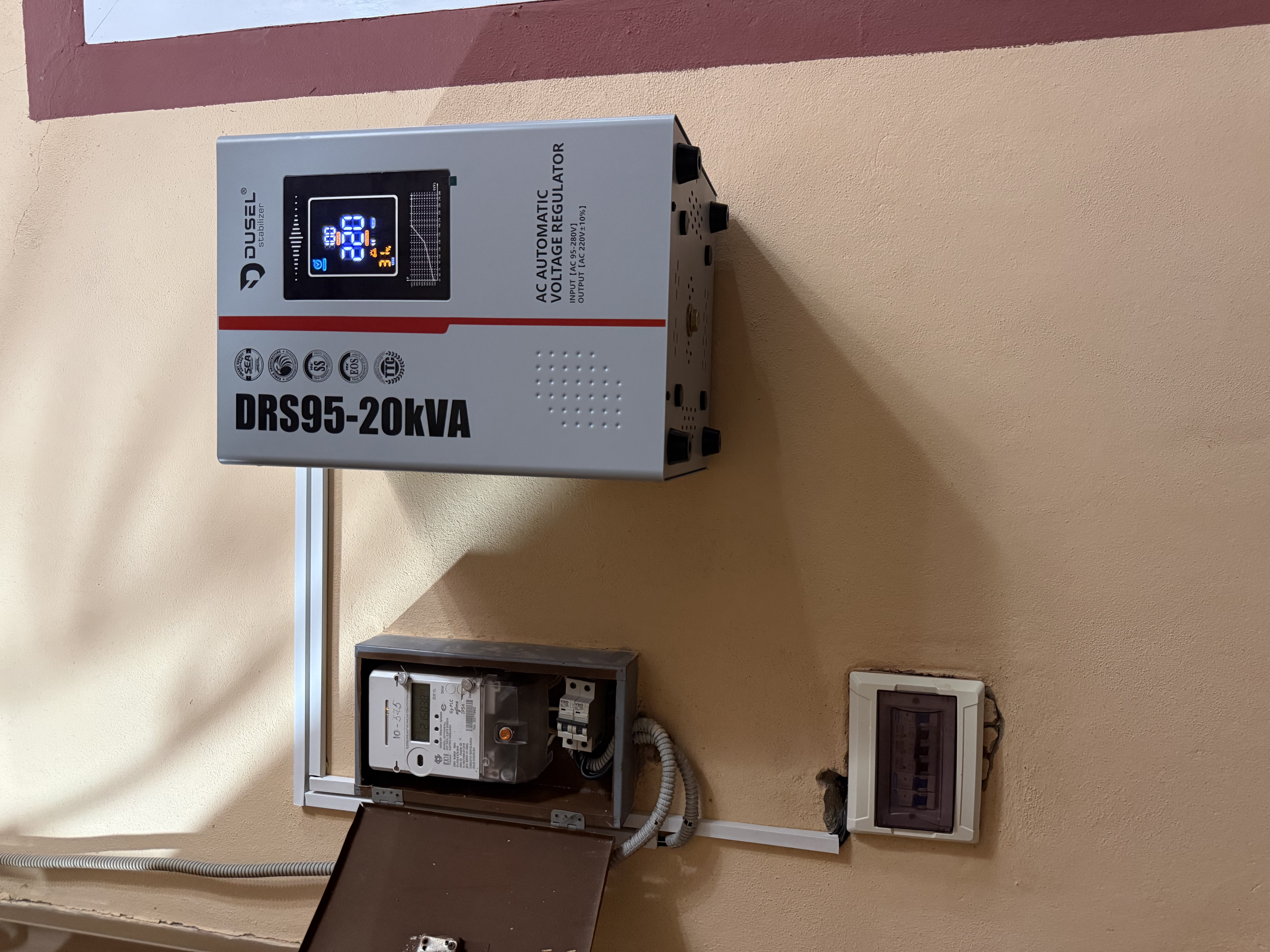 Dusel kuchlanish stabilizatori 10KVA, 12KVA, 15KVA, 20KVA